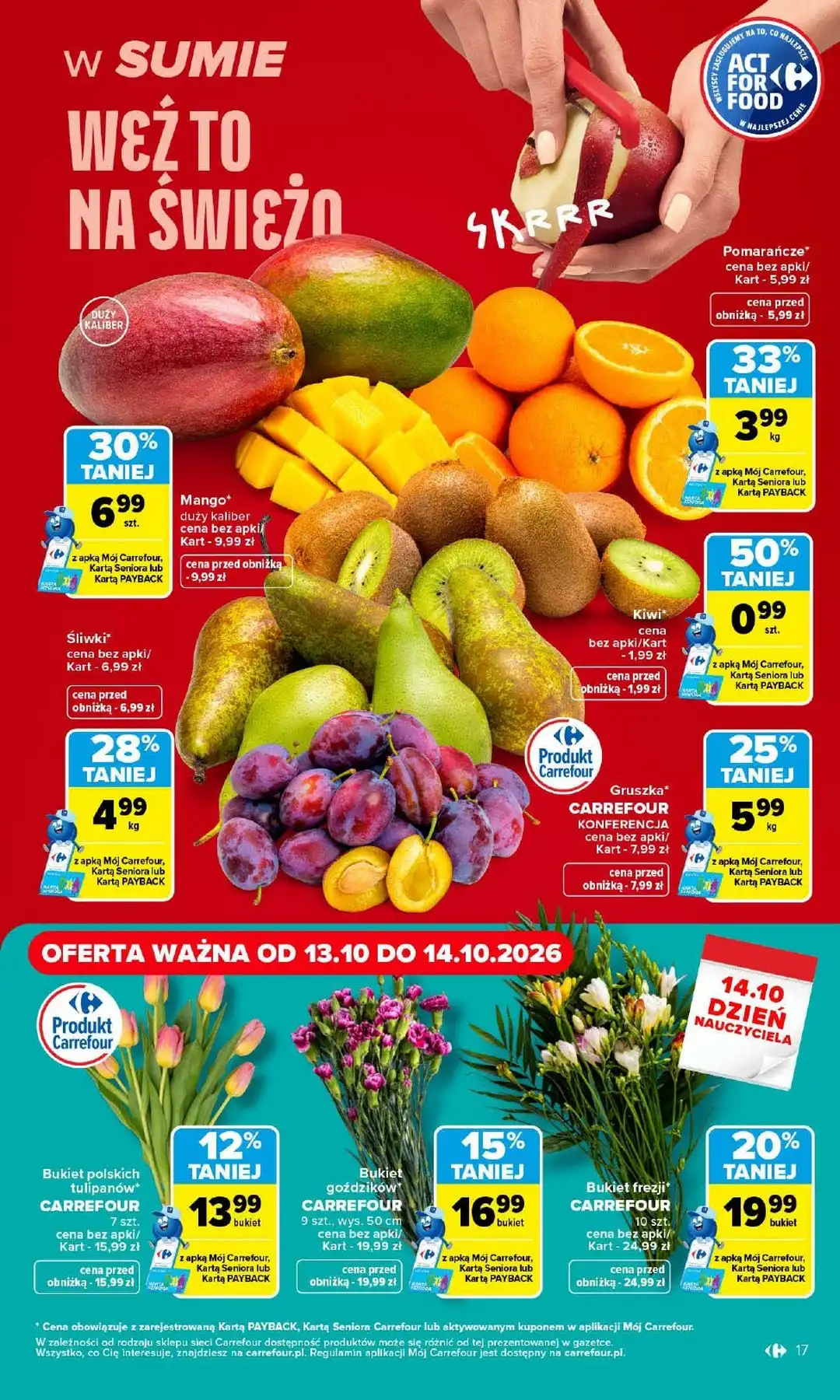 Carrefour Gazetka Promocyjna Od 19.10.2026 – 24.10.2026 - Zdjęcie 1 Carrefour