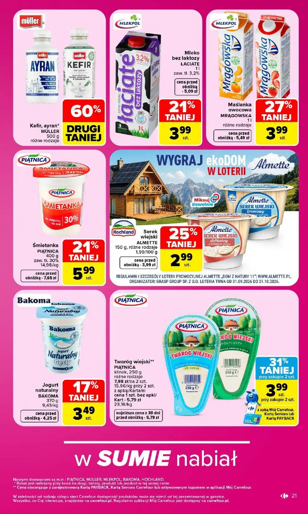 Carrefour Gazetka Promocyjna Od 19.10.2026 – 24.10.2026 - Zdjęcie 1 Carrefour