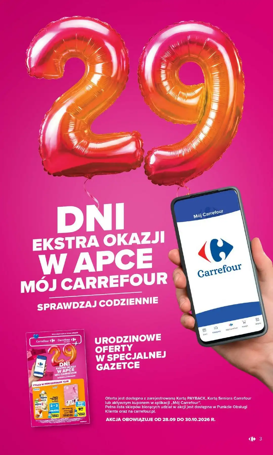 Carrefour Gazetka Promocyjna Od 19.10.2026 – 24.10.2026 - Zdjęcie 1 Carrefour