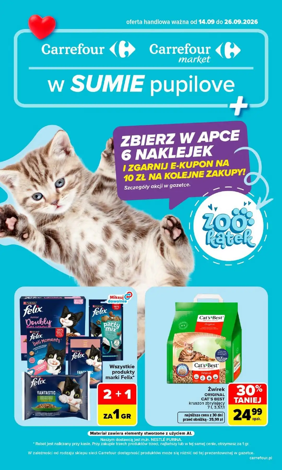 Carrefour Market Gazetka Promocyjna Od 14.06.2026 – 26.06.2026 - Zdjęcie 1 Od 14.06.2026