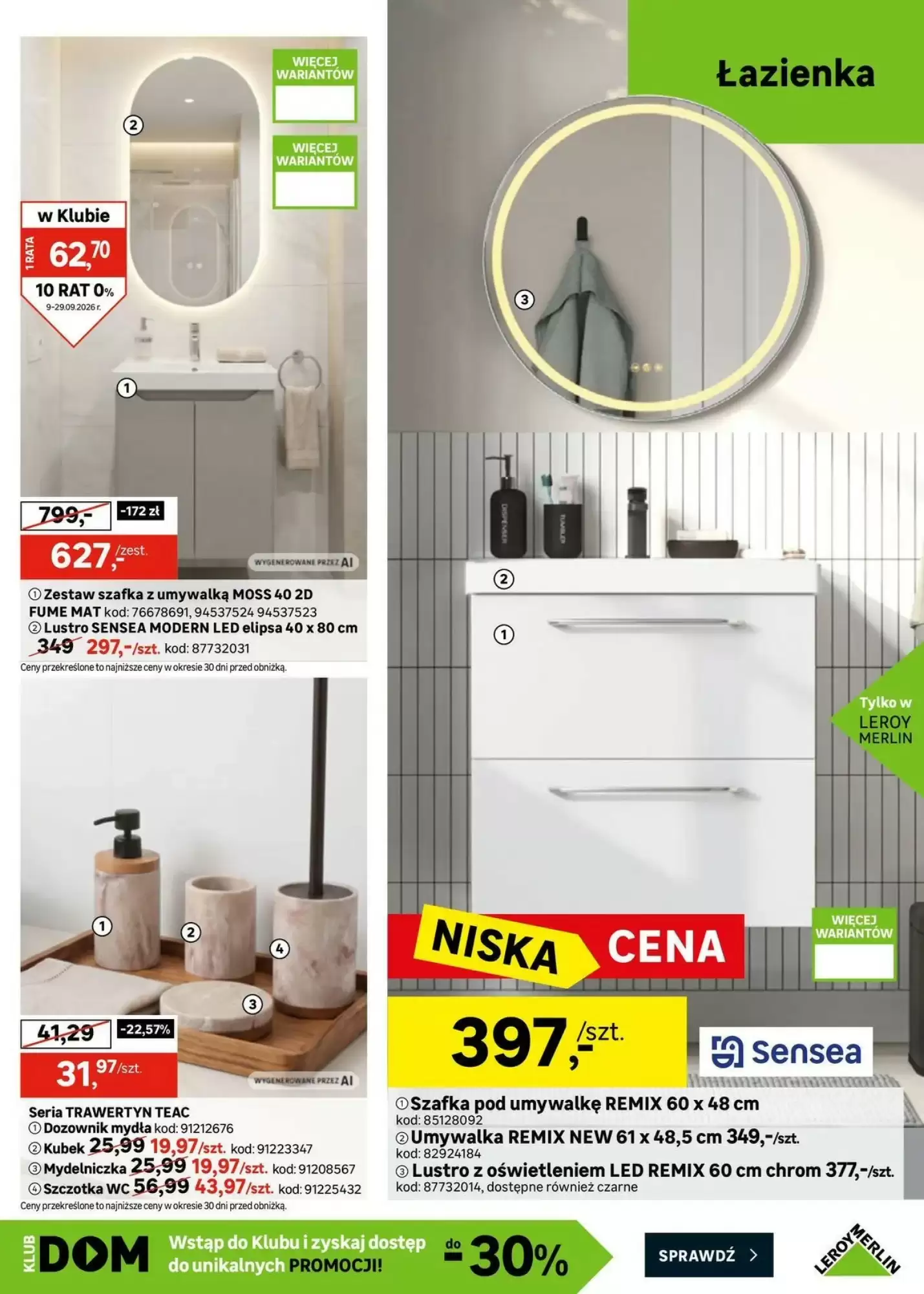 Leroy Merlin Gazetka Promocyjna Od 09.09.2026 Do 29.09.2026 - Zdjęcie 3 Od 09.09.2026