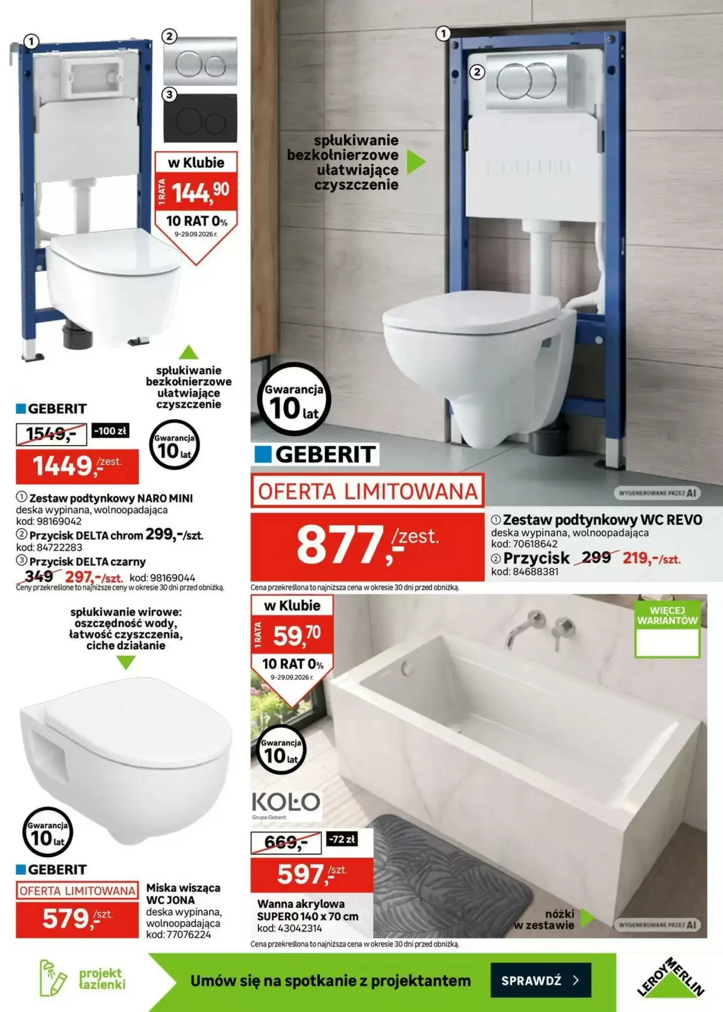 Leroy Merlin Gazetka Promocyjna Od 09.09.2026 Do 29.09.2026 - Zdjęcie 3 Od 09.09.2026