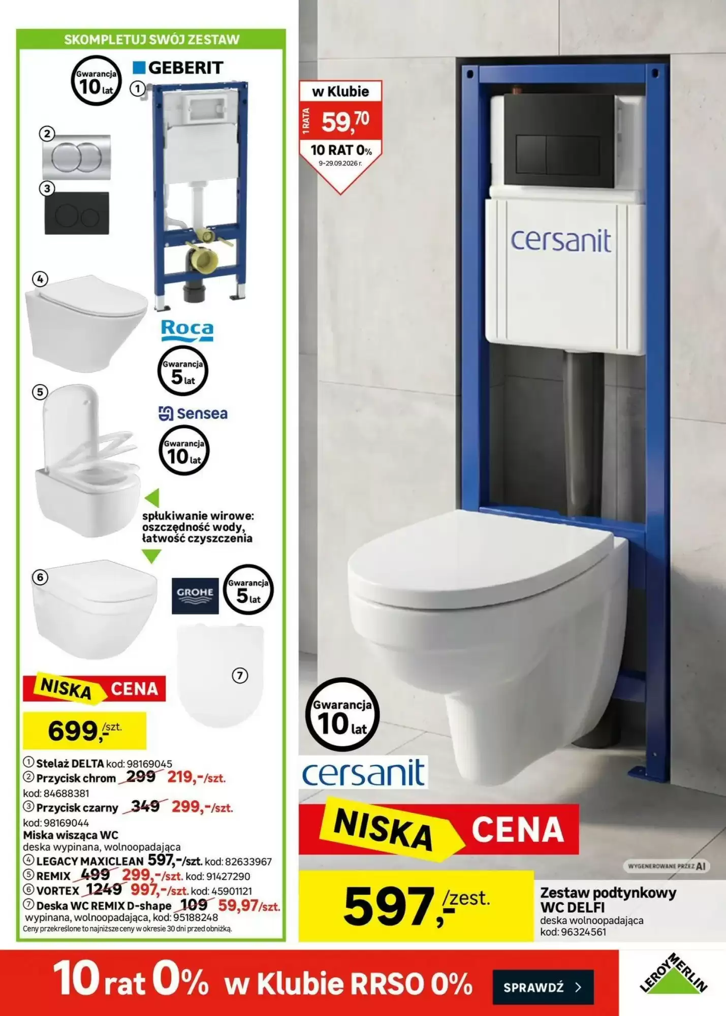 Leroy Merlin Gazetka Promocyjna Od 09.09.2026 Do 29.09.2026 - Zdjęcie 1 Od 09.09.2026