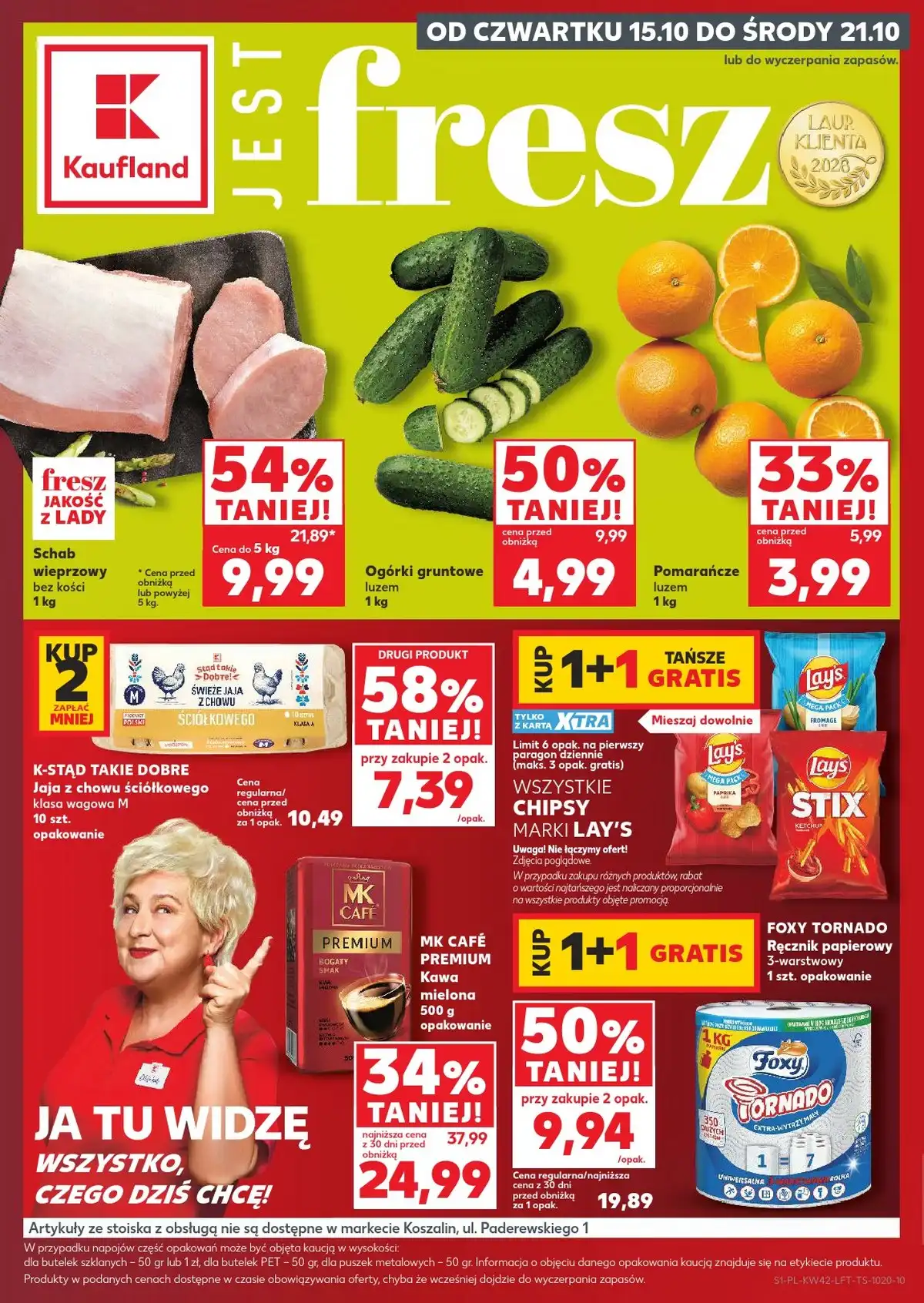 Kaufland Gazetka Promocyjna Od 15.10.2026 – 21.10.2026 - Zdjęcie 1 Od 15.10.2026