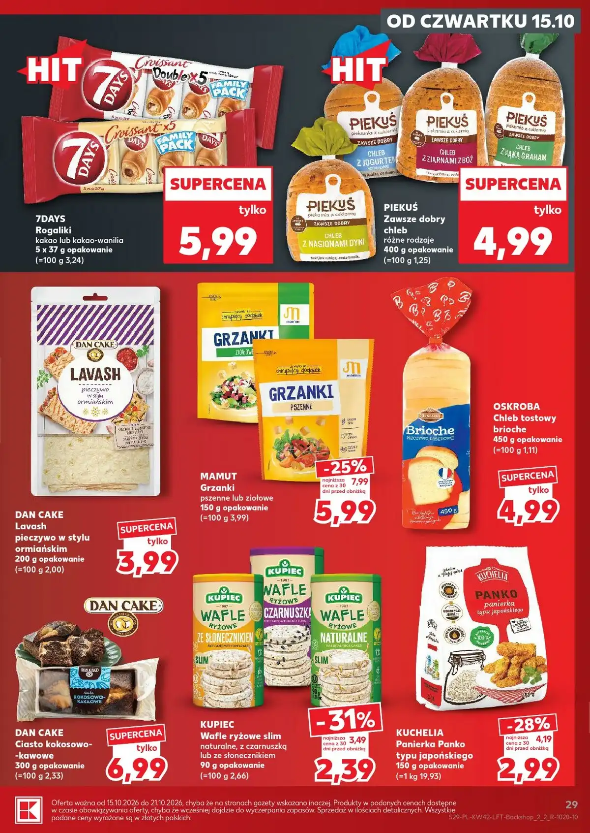 Kaufland Gazetka Promocyjna Od 15.10.2026 – 21.10.2026 - Zdjęcie 3 Od 15.10.2026