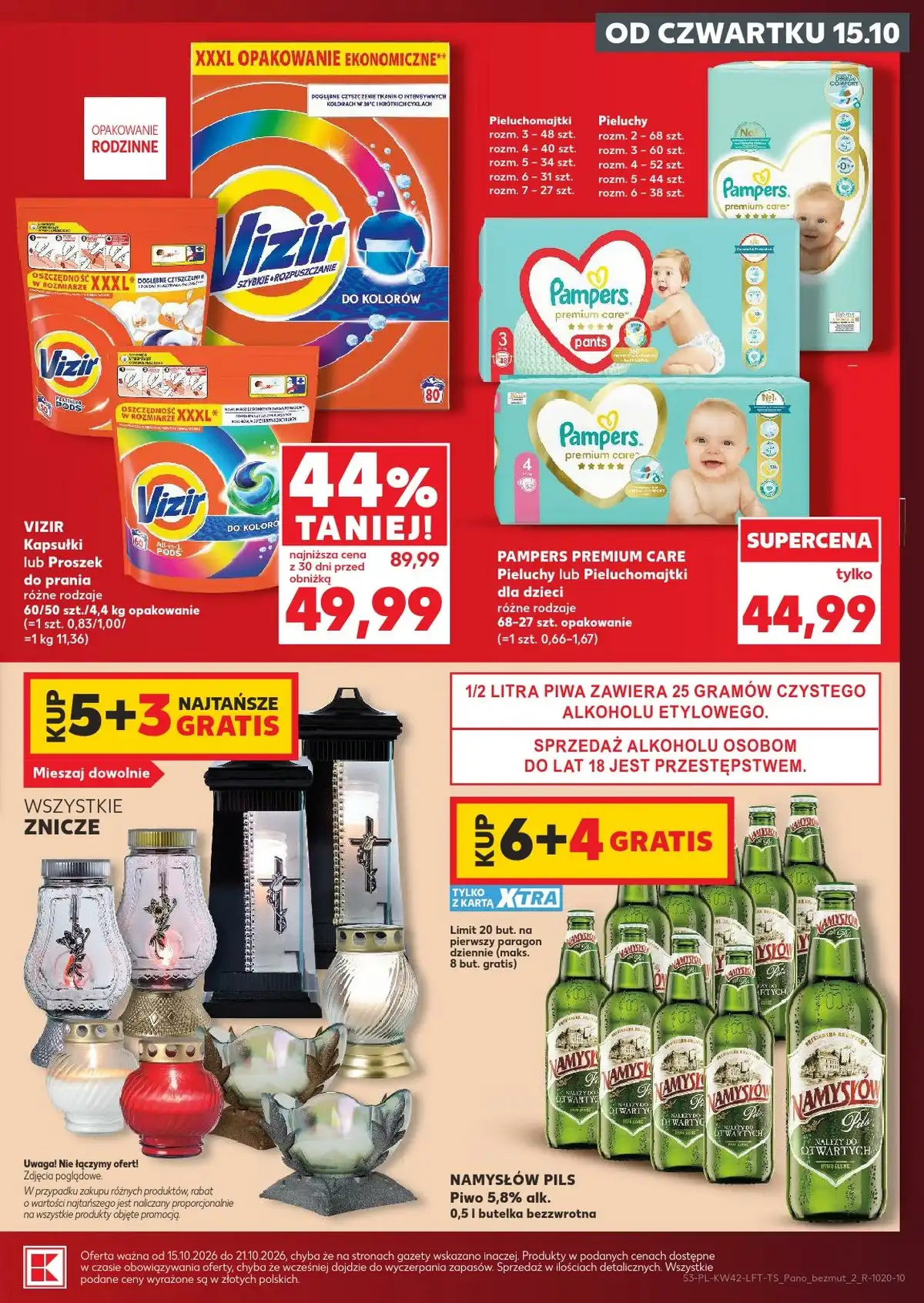 Kaufland Gazetka Promocyjna Od 15.10.2026 – 21.10.2026 - Zdjęcie 1 Od 15.10.2026