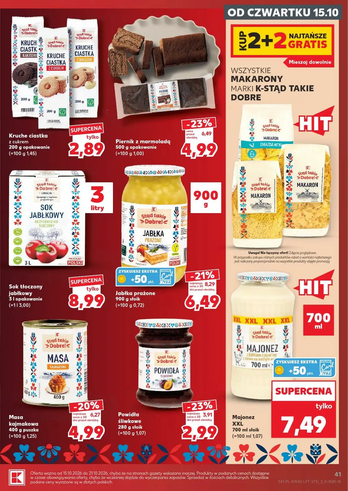Kaufland Gazetka Promocyjna Od 15.10.2026 – 21.10.2026 - Zdjęcie 3 Od 15.10.2026
