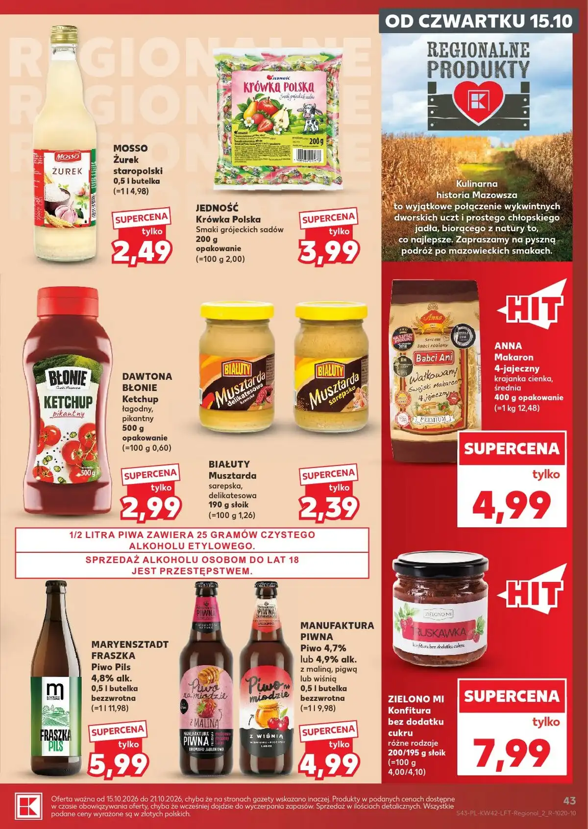 Kaufland Gazetka Promocyjna Od 15.10.2026 – 21.10.2026 - Zdjęcie 5 Od 15.10.2026