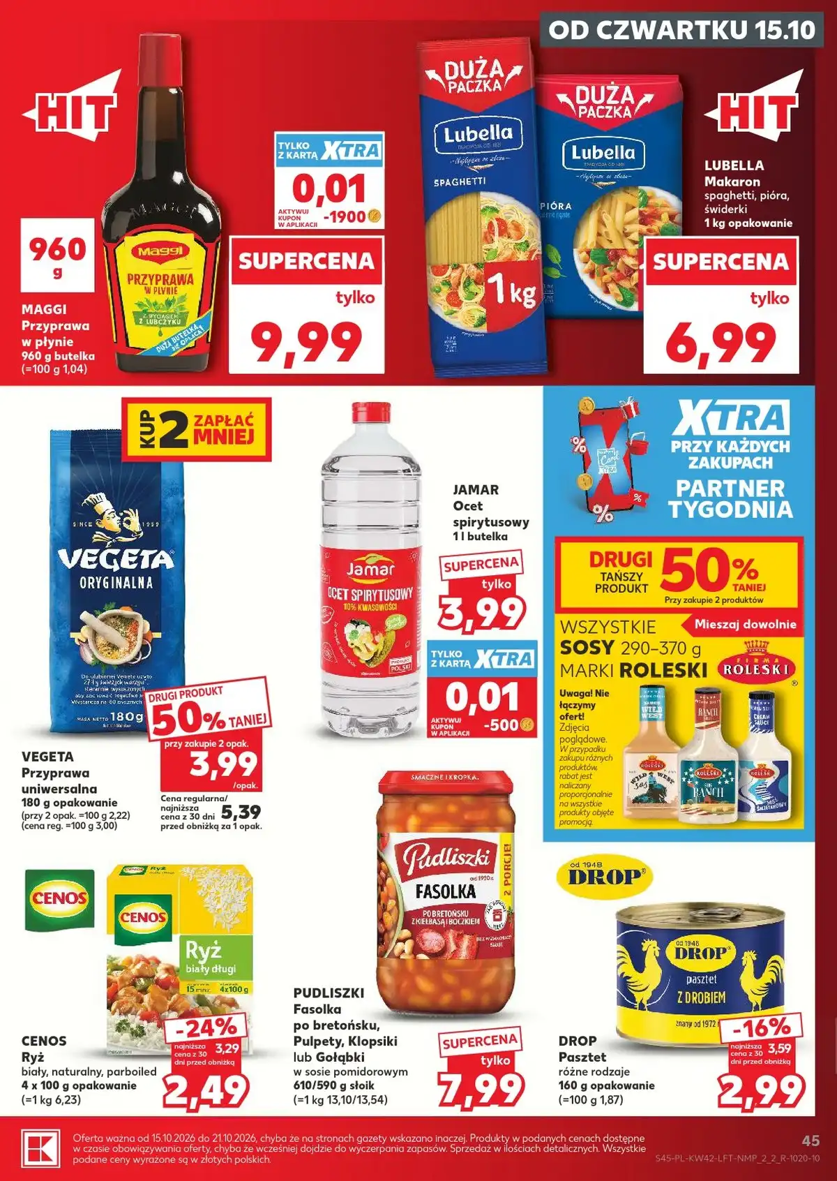 Kaufland Gazetka Promocyjna Od 15.10.2026 – 21.10.2026 - Zdjęcie 1 Od 15.10.2026