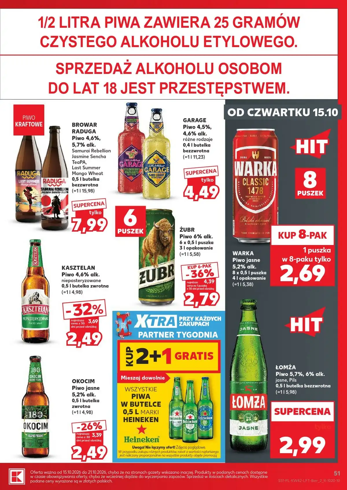 Kaufland Gazetka Promocyjna Od 15.10.2026 – 21.10.2026 - Zdjęcie 1 Od 15.10.2026
