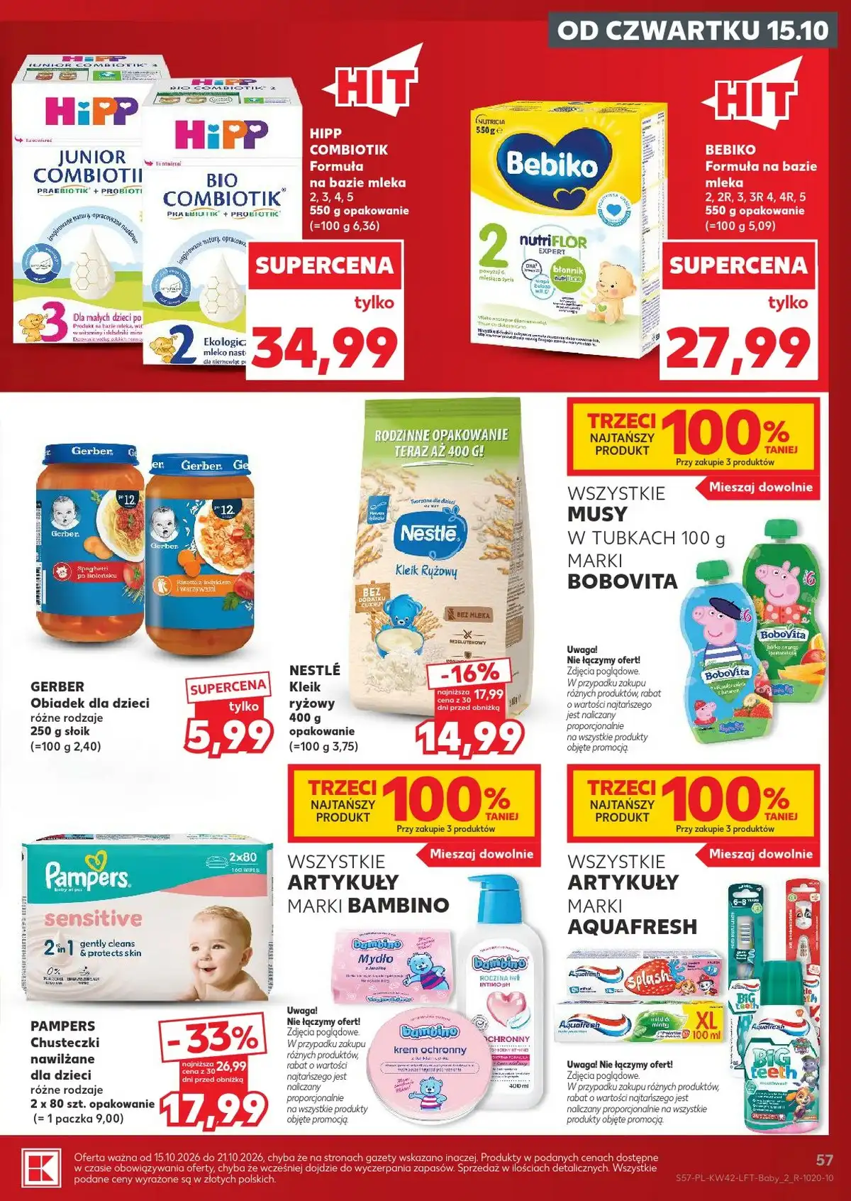 Kaufland Gazetka Promocyjna Od 15.10.2026 – 21.10.2026 - Zdjęcie 1 Od 15.10.2026