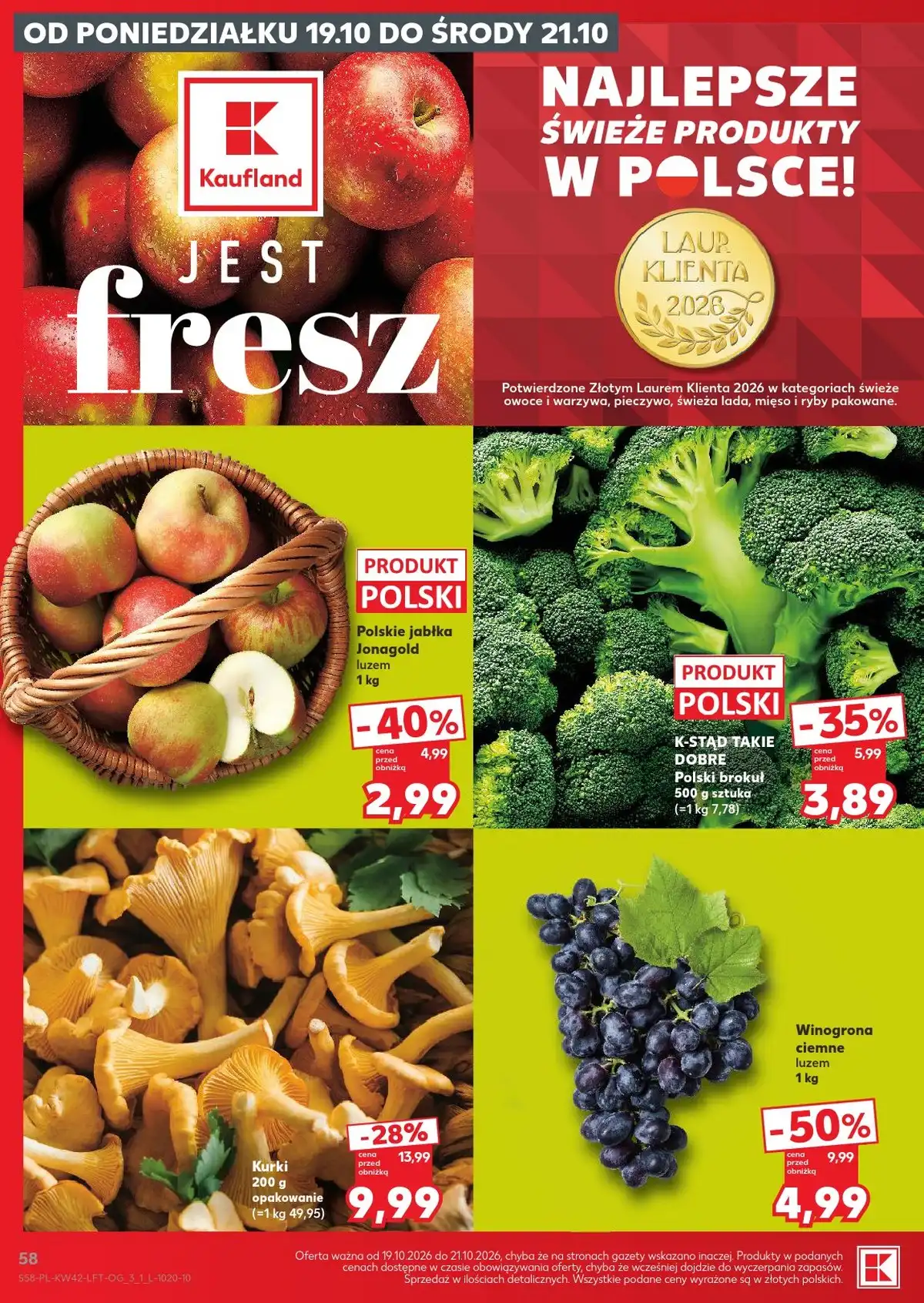 Kaufland Gazetka Promocyjna Od 15.10.2026 – 21.10.2026 - Zdjęcie 2 Od 15.10.2026