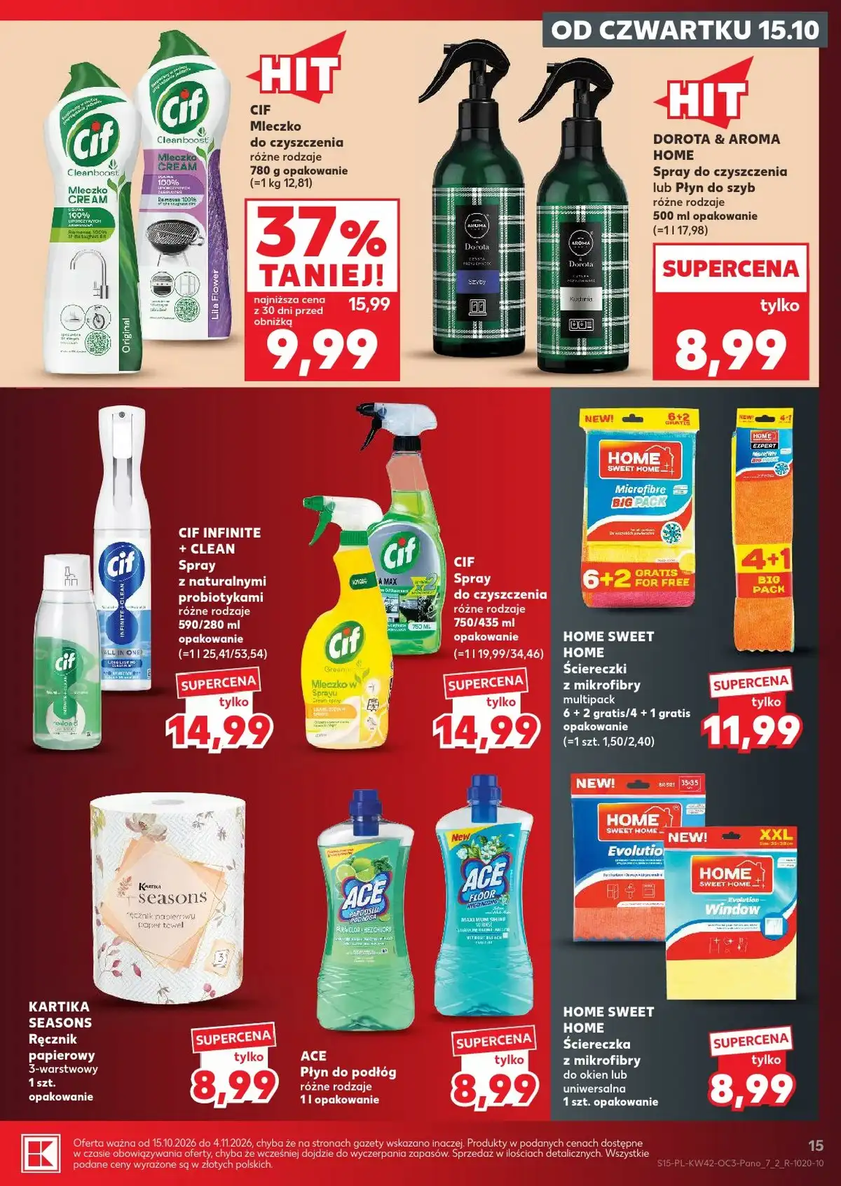 Kaufland Gazetka Promocyjna Od 15.10.2026 – 21.10.2026 - Zdjęcie 1 Od 15.10.2026 Drogerie