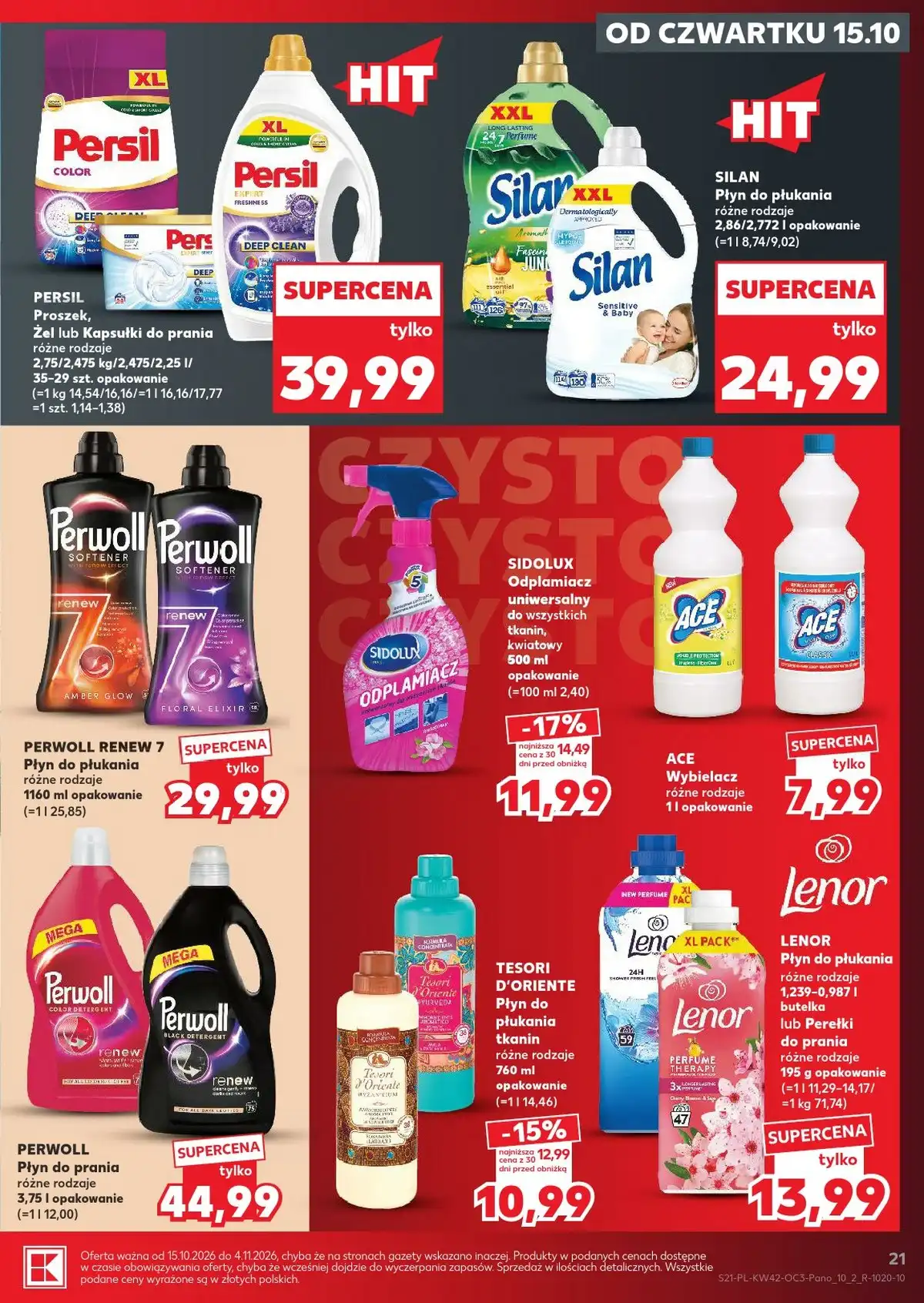 Kaufland Gazetka Promocyjna Od 15.10.2026 – 21.10.2026 - Zdjęcie 1 Od 15.10.2026 Drogerie