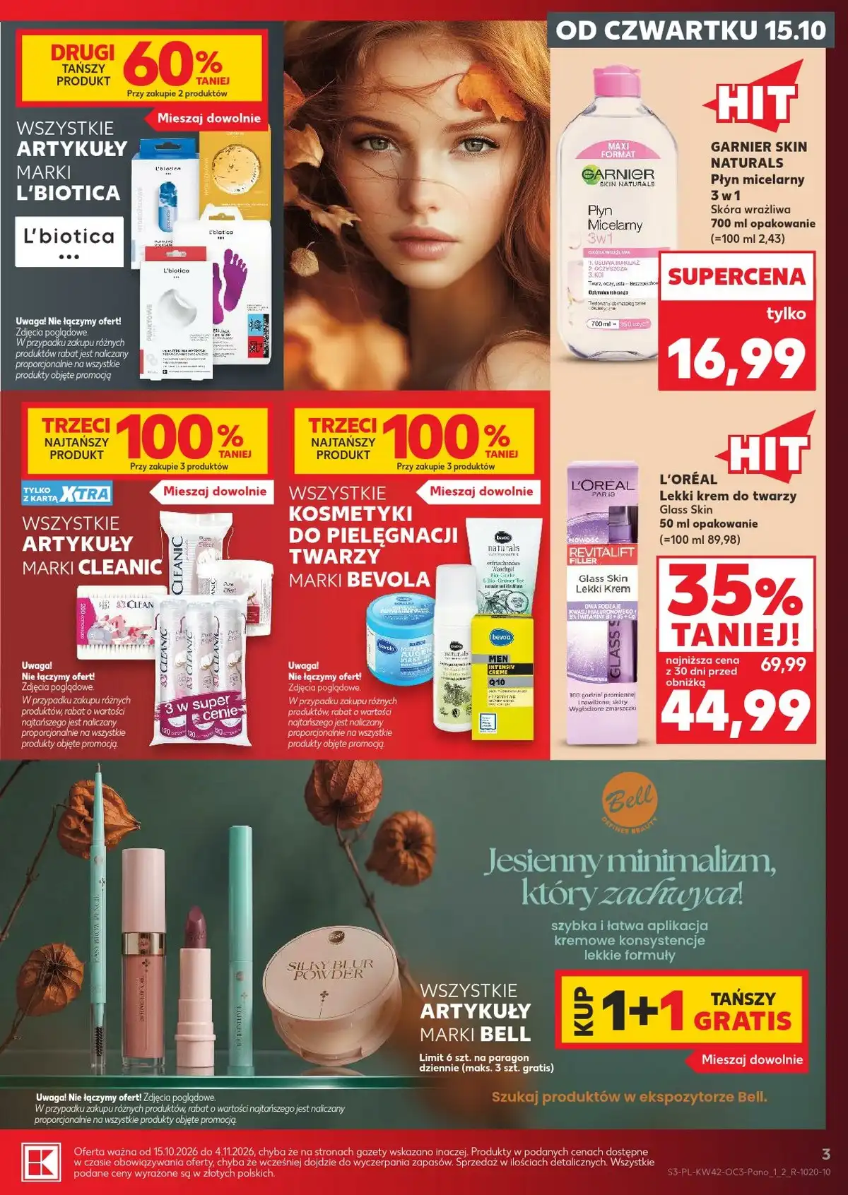 Kaufland Gazetka Promocyjna Od 15.10.2026 – 21.10.2026 - Zdjęcie 1 Od 15.10.2026 Drogerie