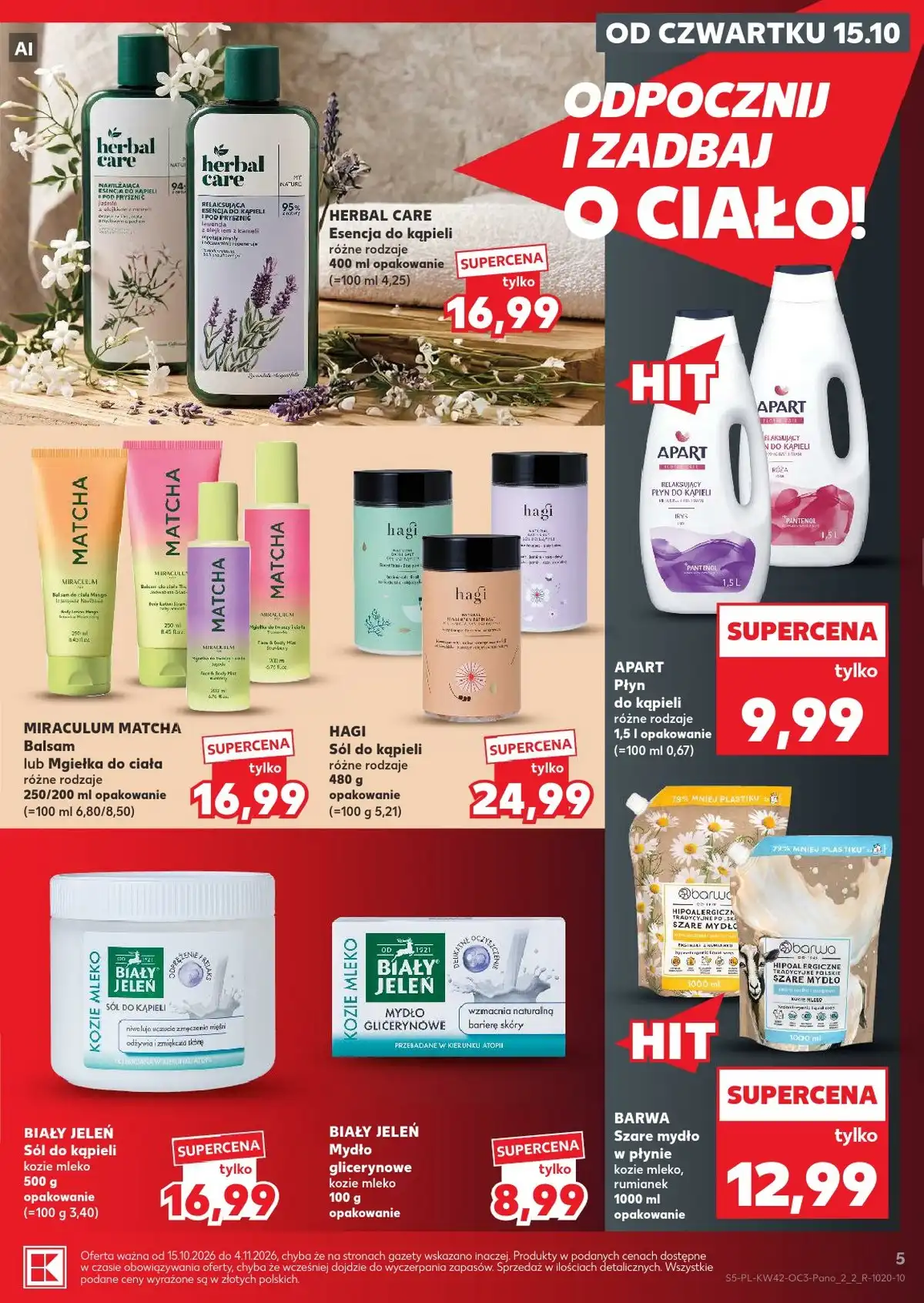 Kaufland Gazetka Promocyjna Od 15.10.2026 – 21.10.2026 - Zdjęcie 3 Od 15.10.2026 Drogerie