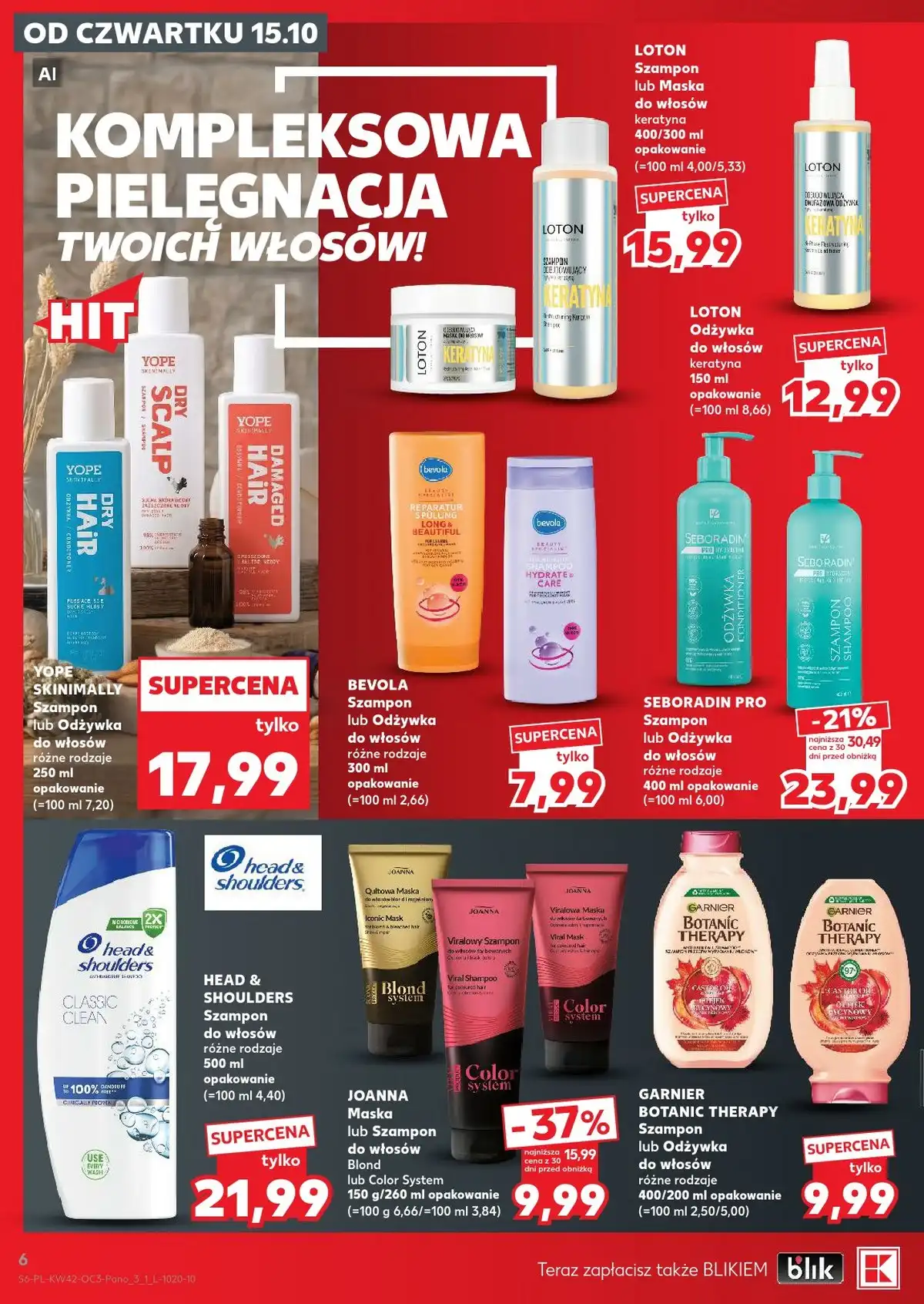 Kaufland Gazetka Promocyjna Od 15.10.2026 – 21.10.2026 - Zdjęcie 4 Od 15.10.2026 Drogerie