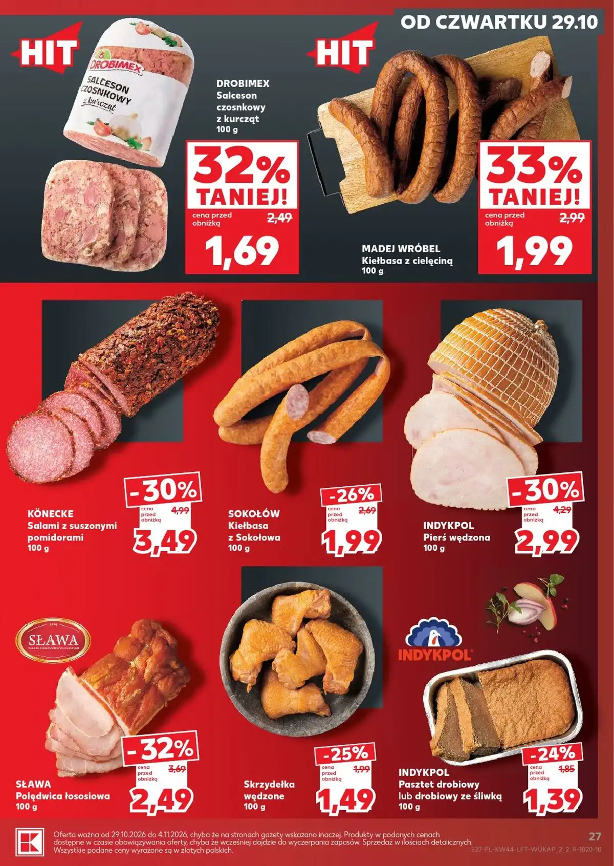Kaufland Gazetka Promocyjna Od 29.10.2026 – 04.11.2026 Nowe - Zdjęcie 1 Od 29.10.2026