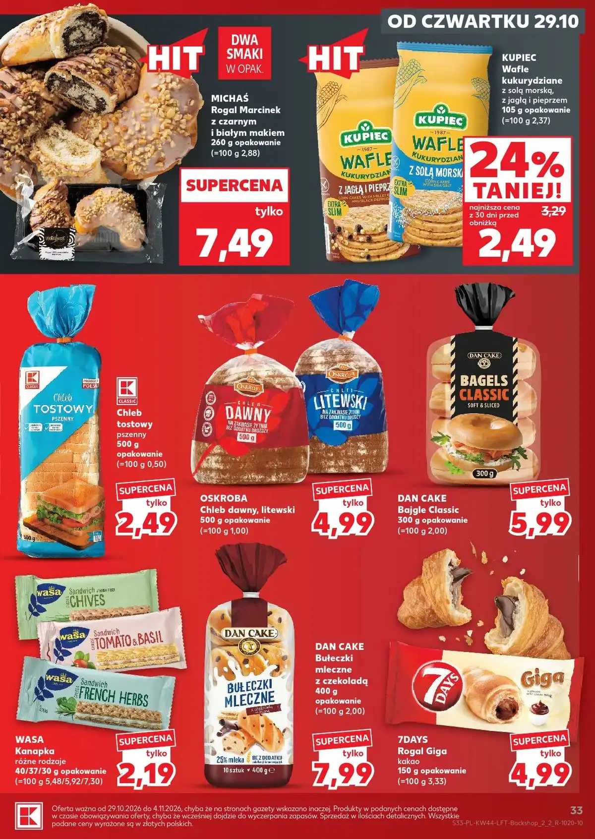 Kaufland Gazetka Promocyjna Od 29.10.2026 – 04.11.2026 Nowe - Zdjęcie 1 Od 29.10.2026