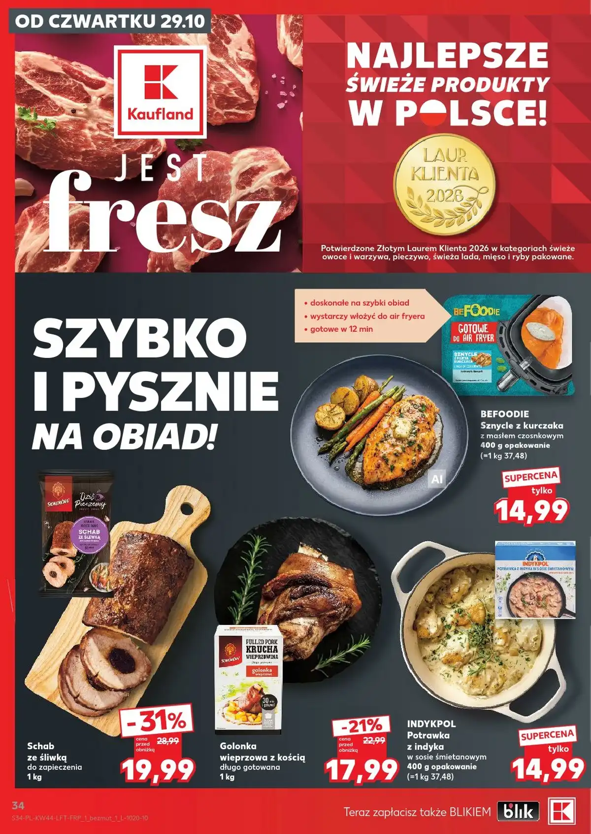 Kaufland Gazetka Promocyjna Od 29.10.2026 – 04.11.2026 Nowe - Zdjęcie 2 Od 29.10.2026