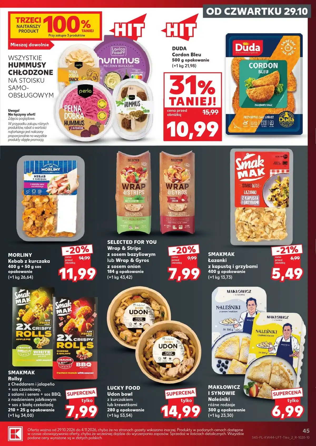 Kaufland Gazetka Promocyjna Od 29.10.2026 – 04.11.2026 Nowe - Zdjęcie 1 Od 29.10.2026