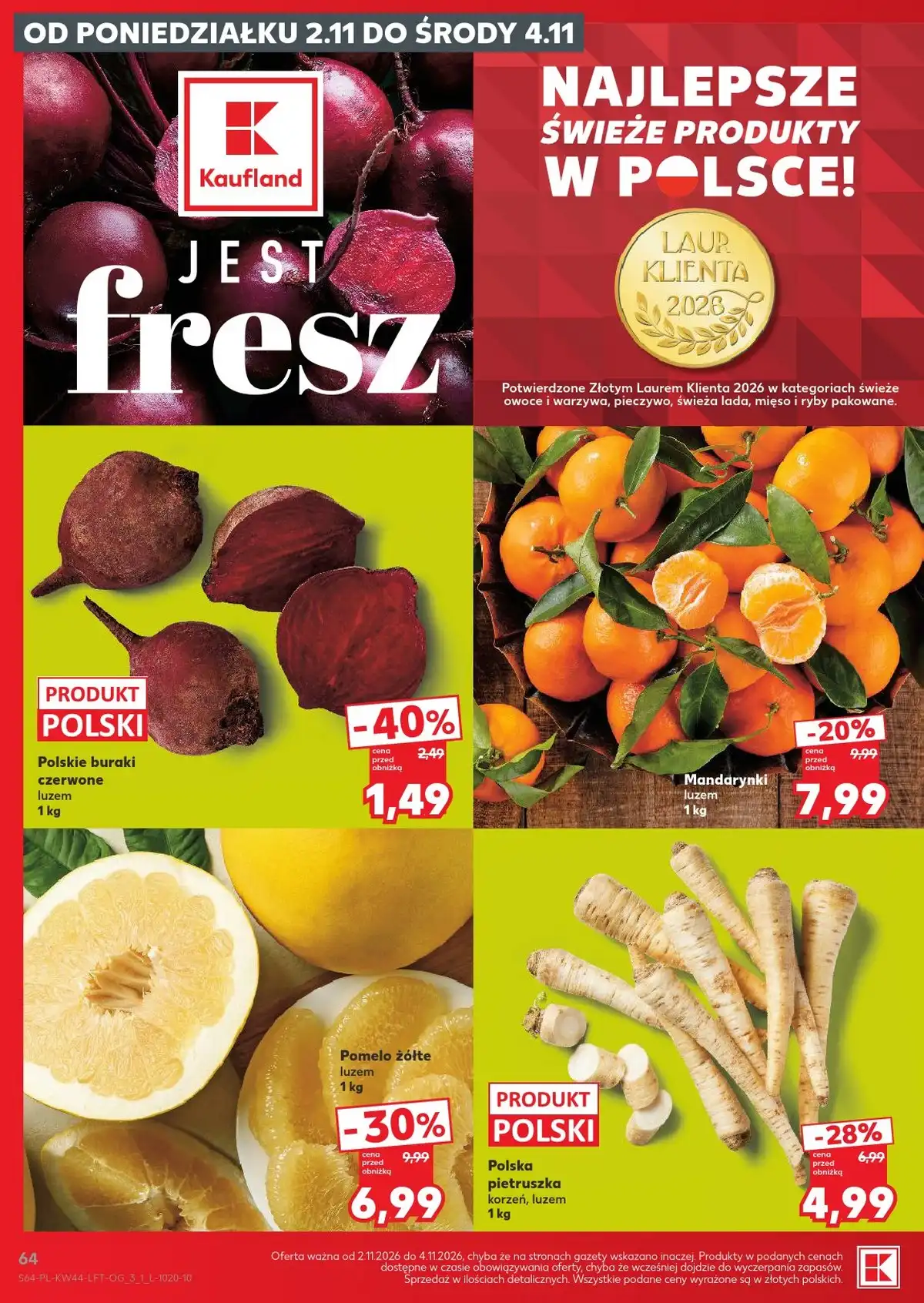 Kaufland Gazetka Promocyjna Od 29.10.2026 – 04.11.2026 Nowe - Zdjęcie 2 Od 29.10.2026