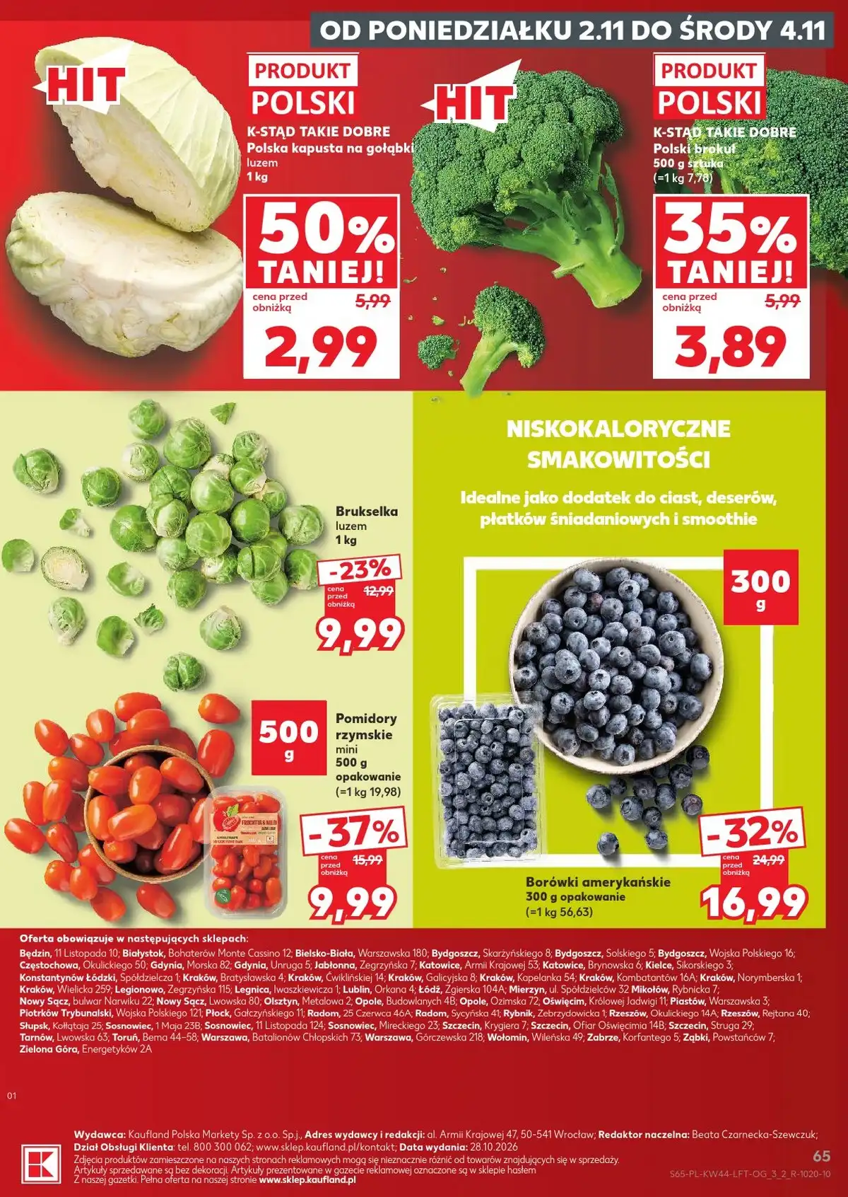 Kaufland Gazetka Promocyjna Od 29.10.2026 – 04.11.2026 Nowe - Zdjęcie 3 Od 29.10.2026